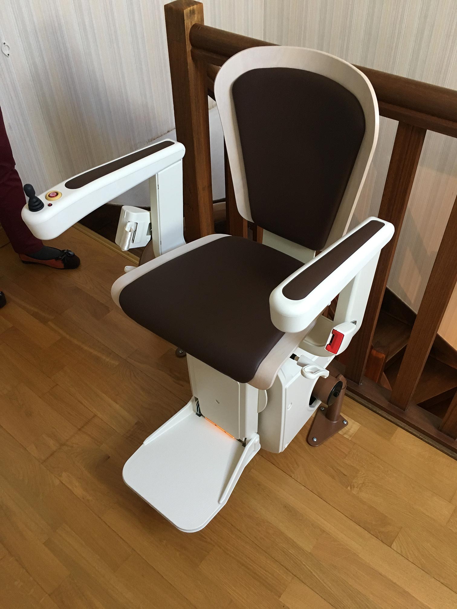 Plateforme extérieure installée sur Durtal