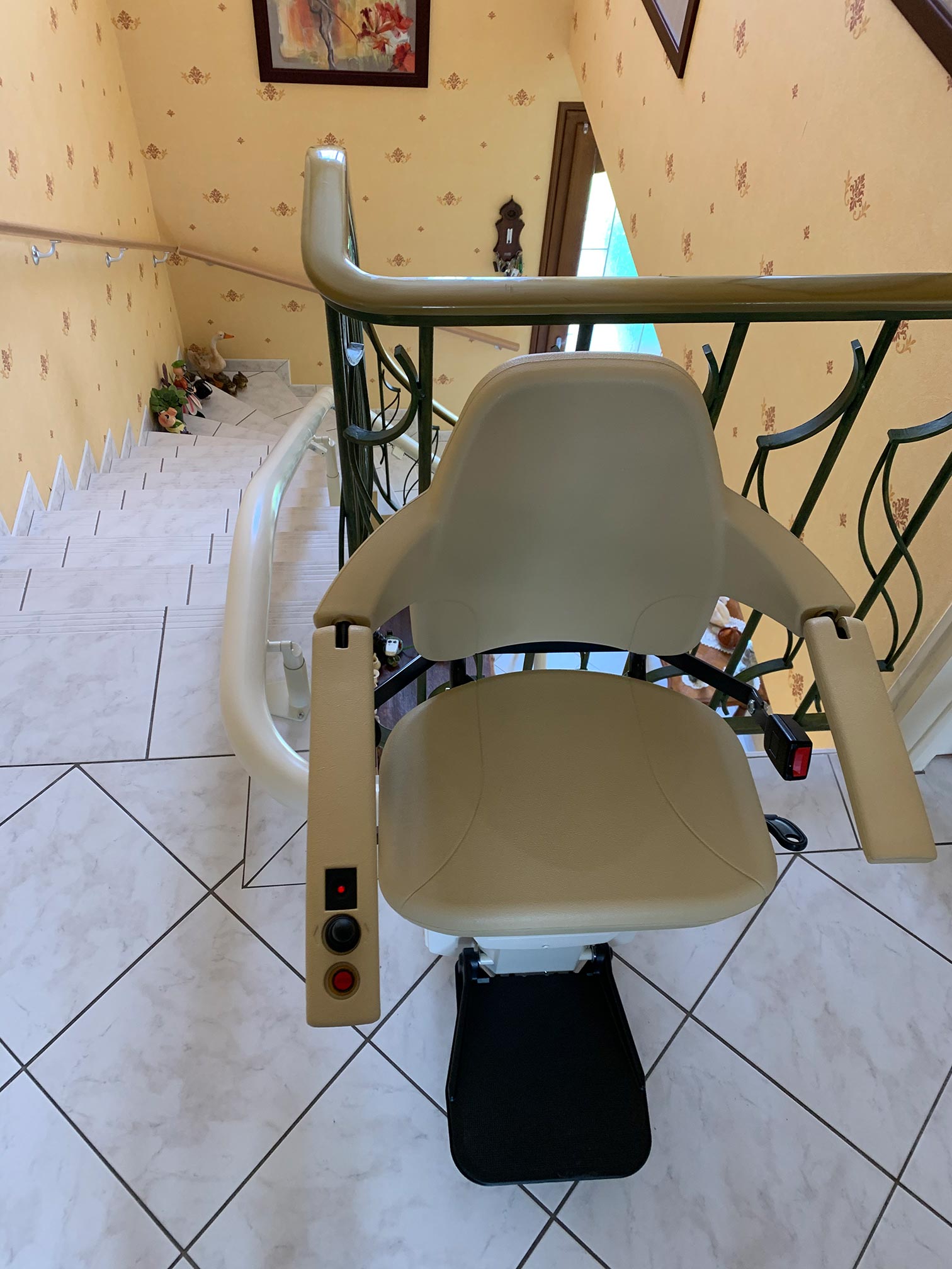 Monte-escalier courbe Trelaze