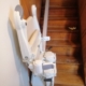 Fourniture et pose d’un monte escalier droit sur la commune Les Ponts-de-Cé